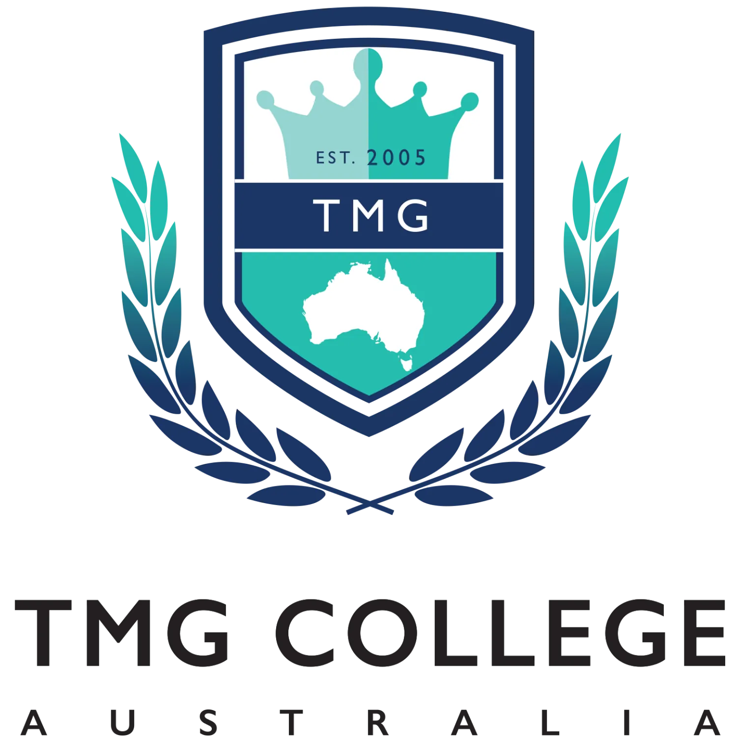 TMG College — logo featured in CAQA’s client showcase
