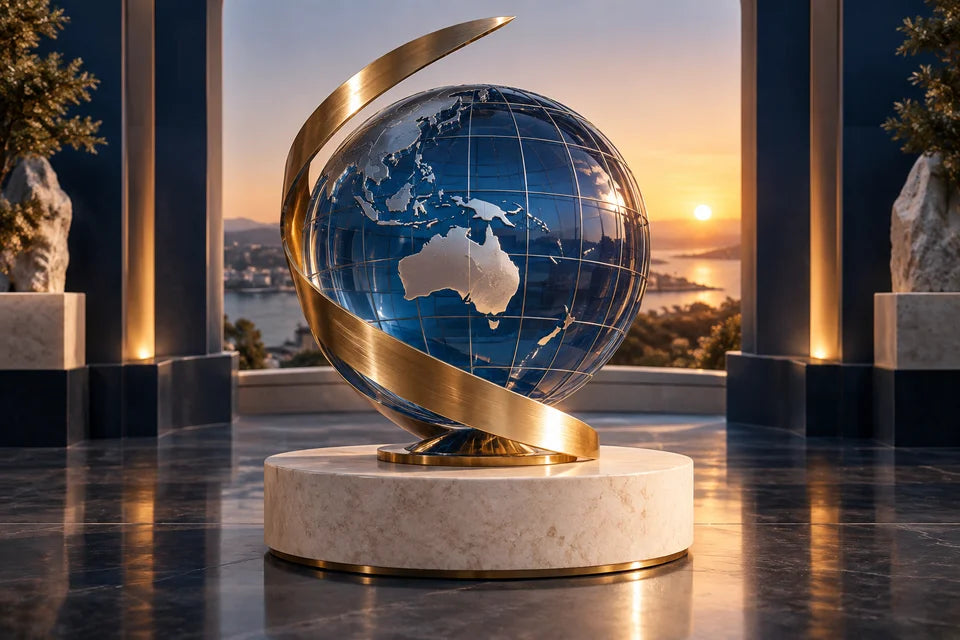 Symbolic leadership recognition artwork