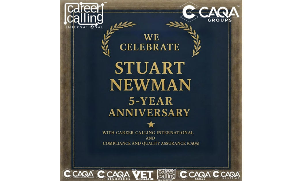 Five Years of Excellence: Stuart Newman's Remarkable Journey at Career Calling International