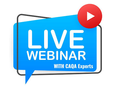 Live webinar with CAQA - Your questions and answer series - Trainers and assessors competency and compliance requirements