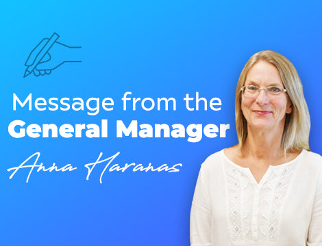 Message from the General Manager (22 August 2021)