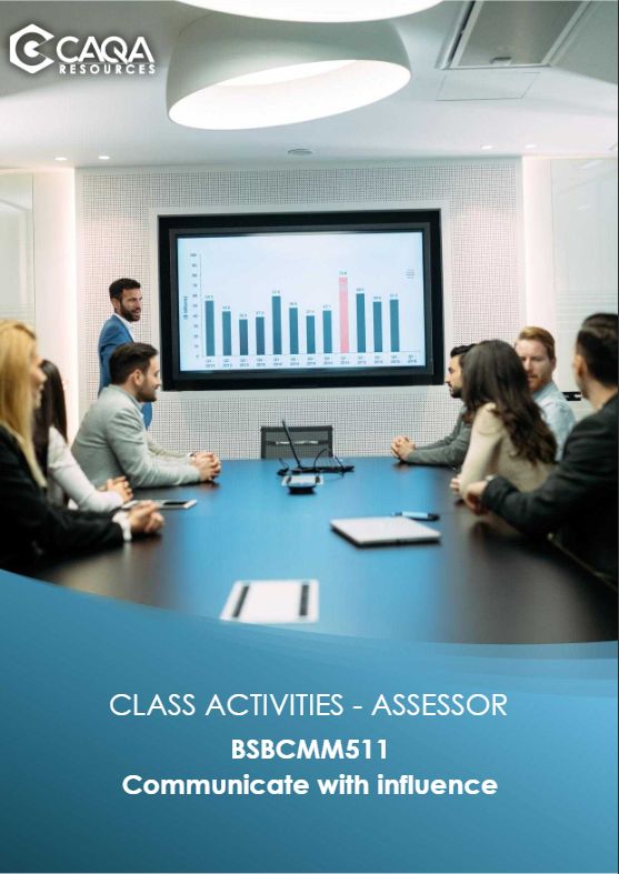 Class Activities — Assessor — original CAQA BSBCMM511 sample