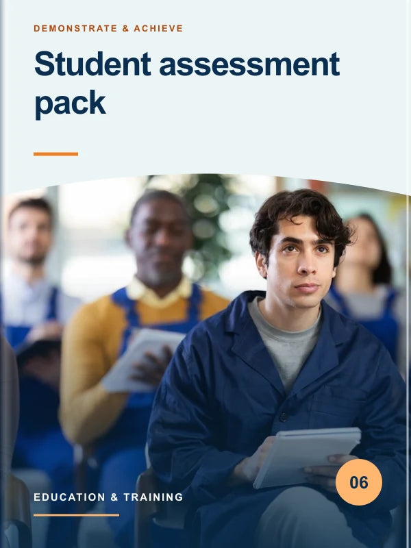 Student assessment pack illustrative cover