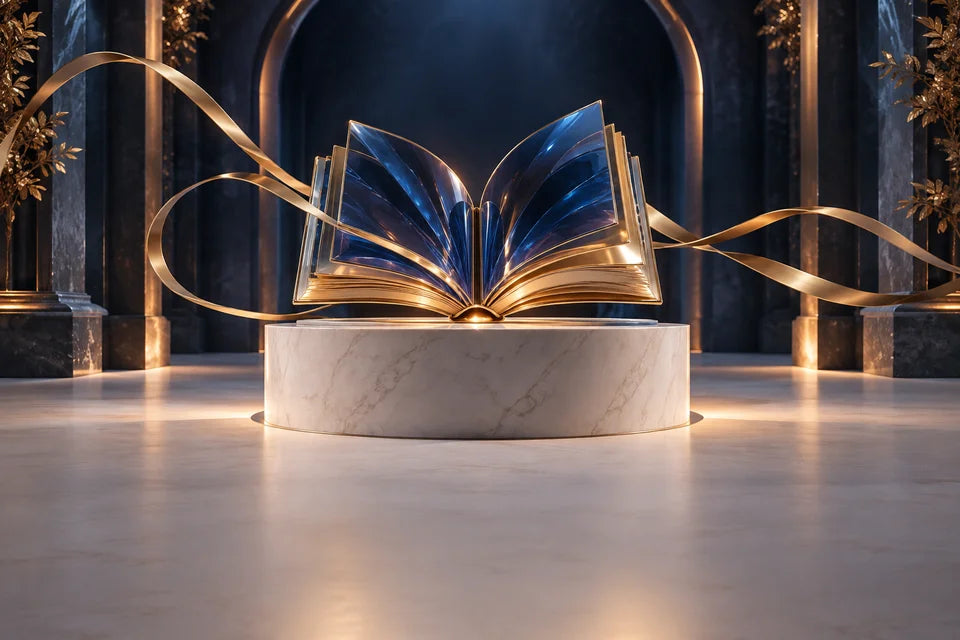 Symbolic education recognition artwork
